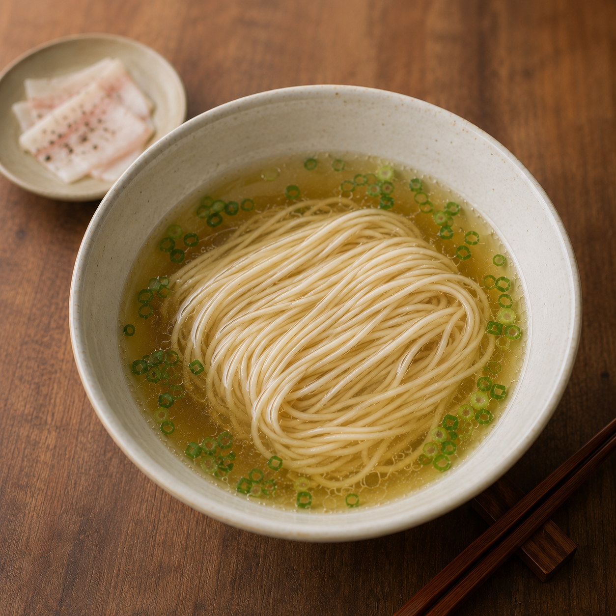 daikon with turnip broth